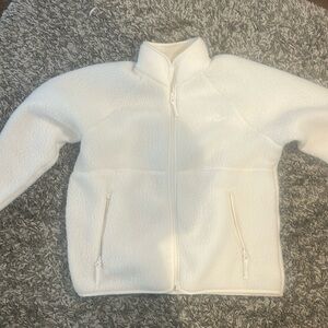 Aritzia White Teddy Jacket